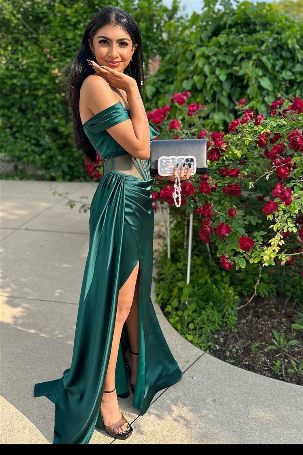 Dark Green / Custom Size Bellapromdress Dark Green / Custom Size Bellapromdress